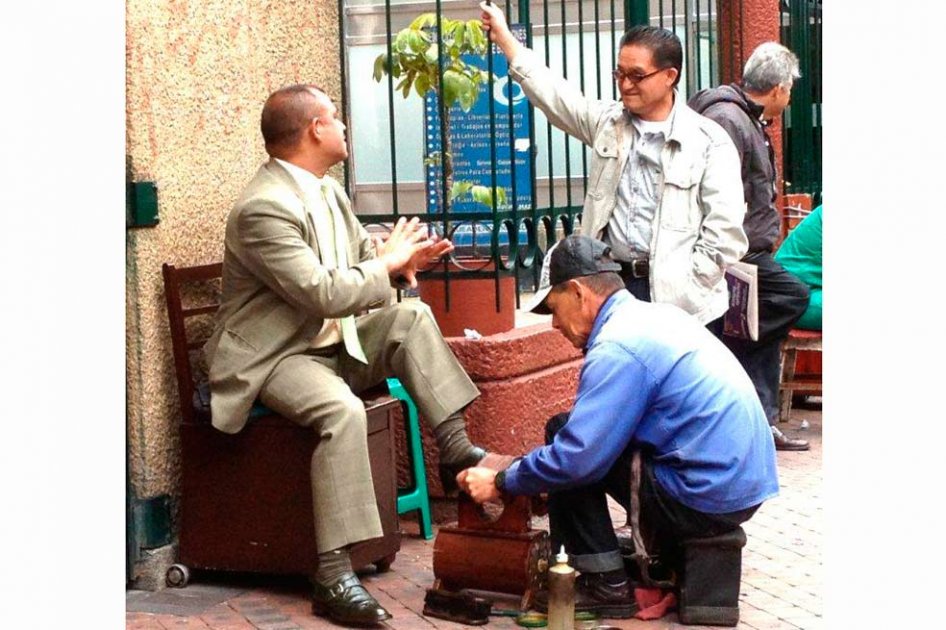 Más de 100 lustrabotas serán informadores turísticos en centro de Bogotá