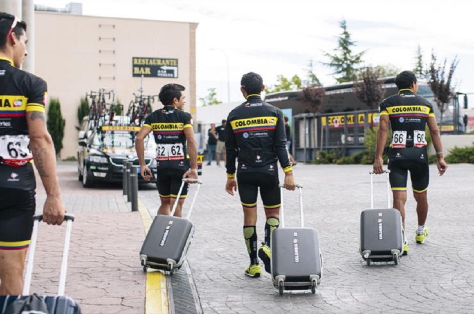 El Team Colombia se despide del pelotón