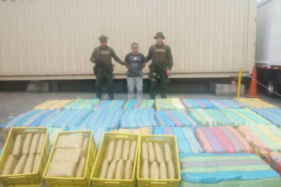 Incautan cargamento de marihuana avaluado en mil millones de pesos en Bogotá