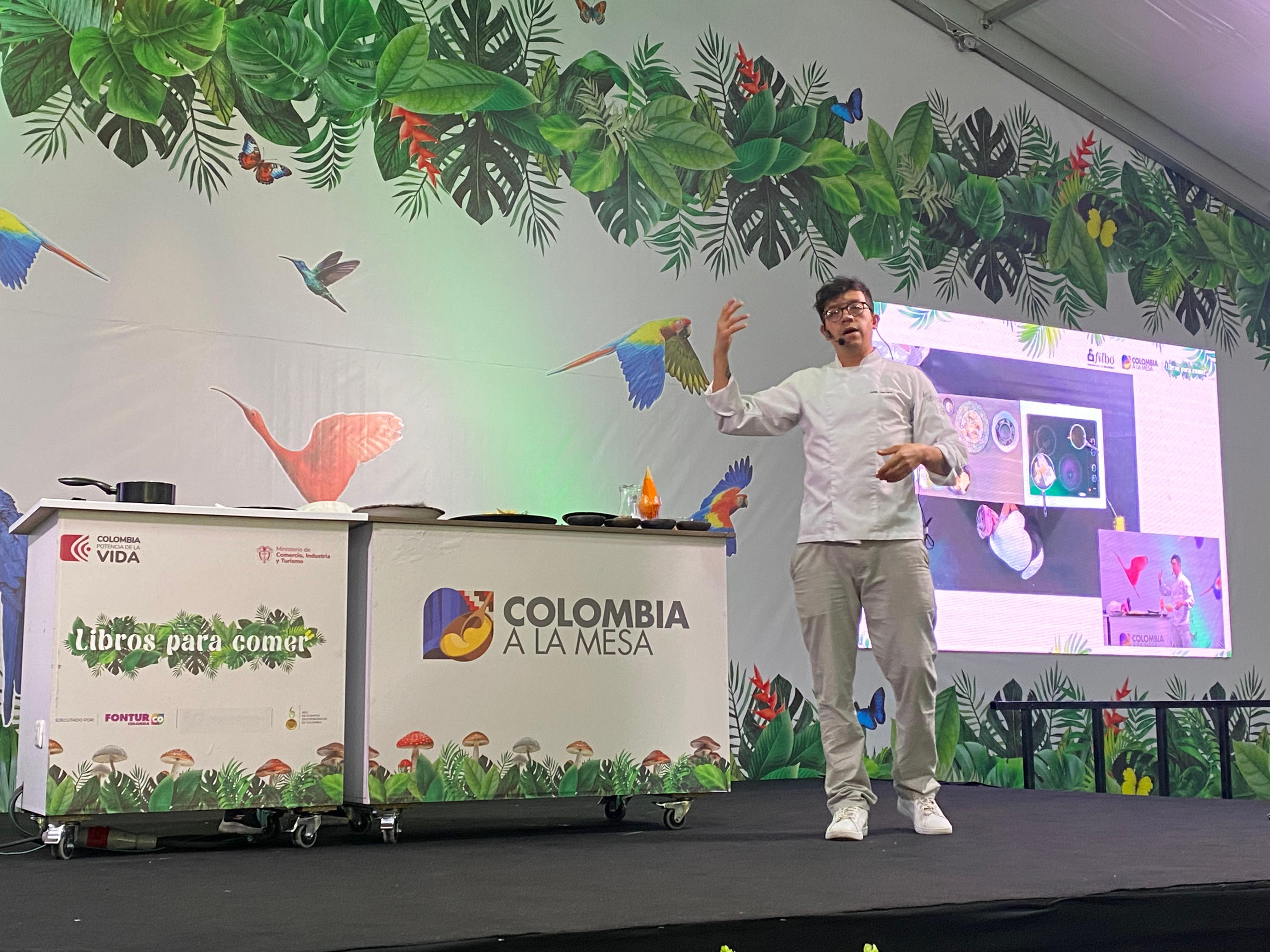 El cocinero pastuso John Herrera