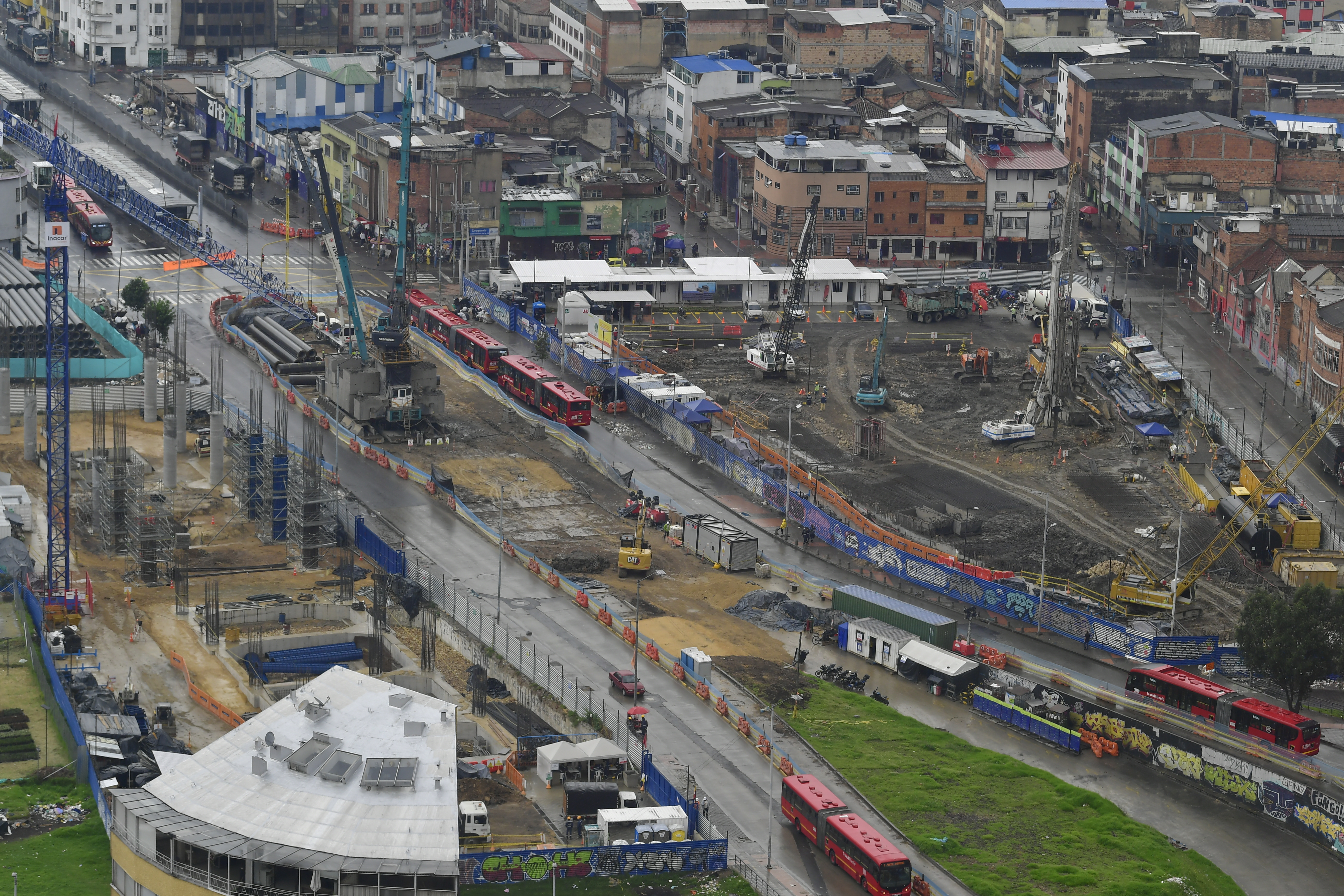 Centro de control del Metro se construye sobre la 26, junto a zona de tolerancia