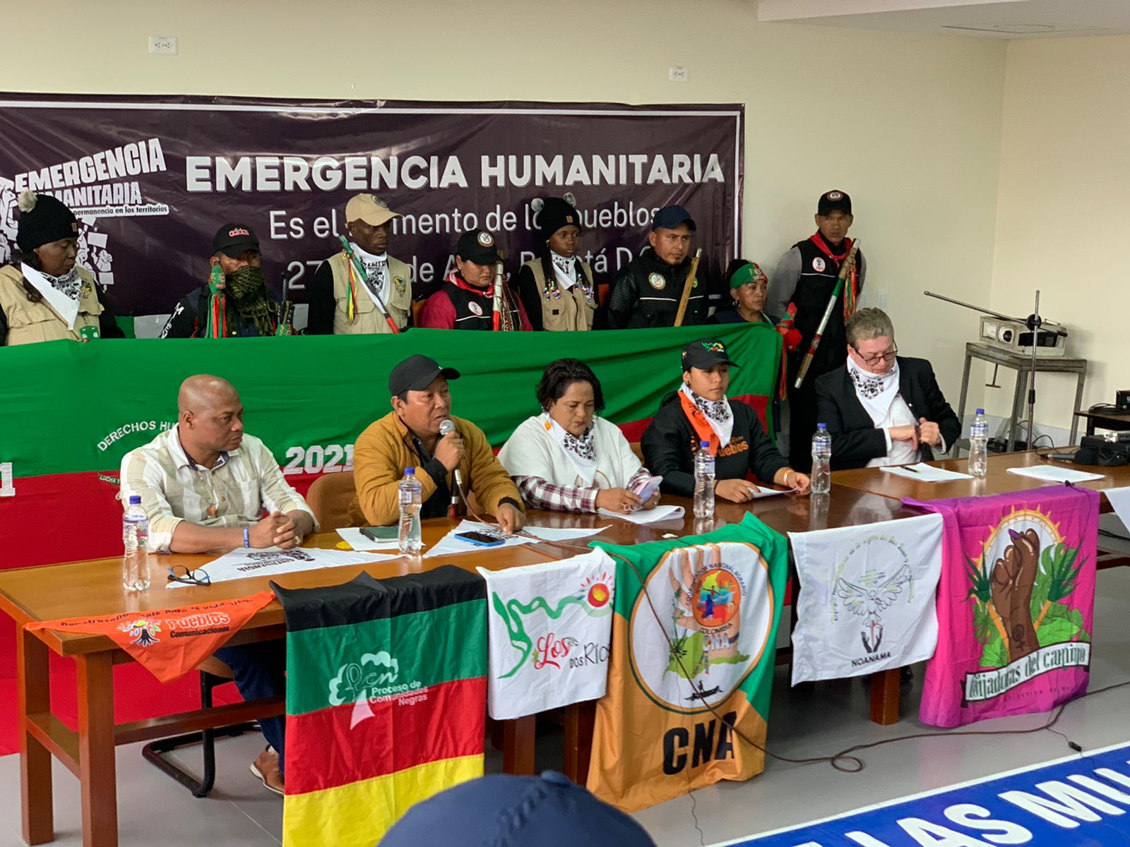 Líderes sociales piden al gobierno reconocer emergencia humanitaria en Colombia