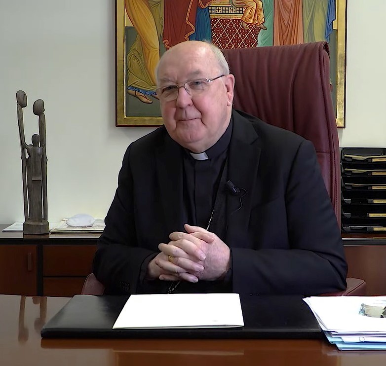 Kevin Farrell, camarlengo nombrado por el papa Francisco.
