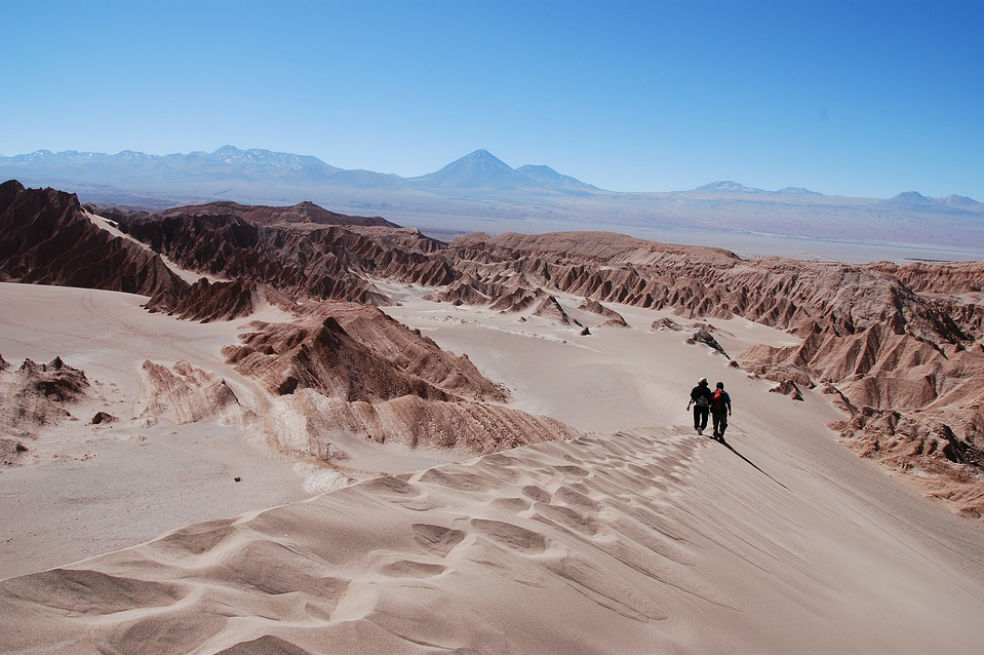 Desierto de Atacama, campo de pruebas para buscar vida en Marte