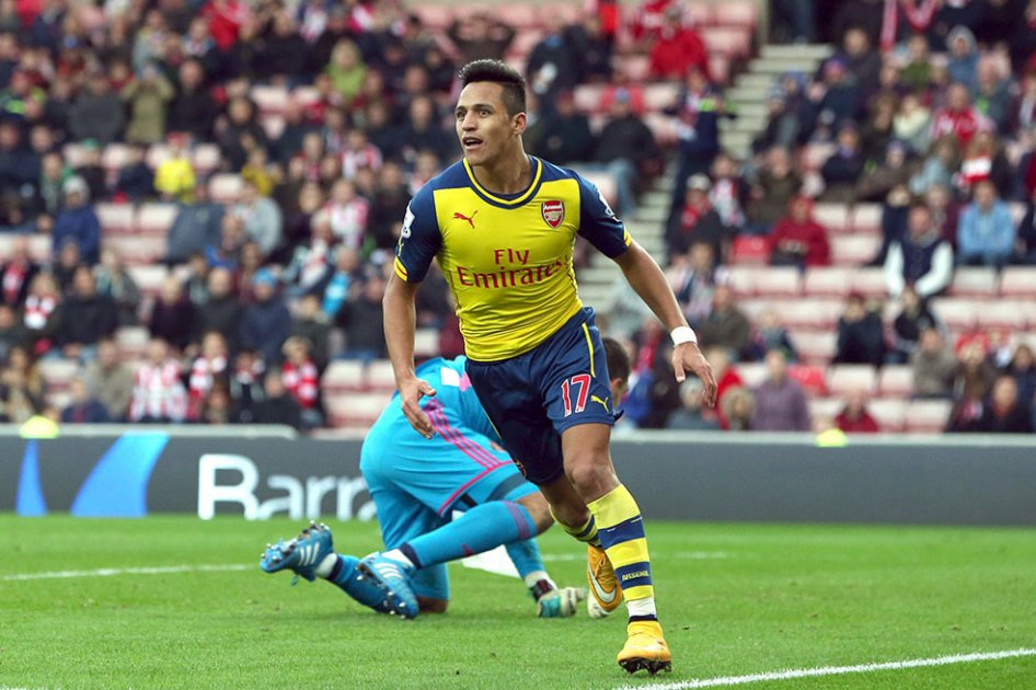 De la mano de Alexis Sánchez, Arsenal vence al Sunderland