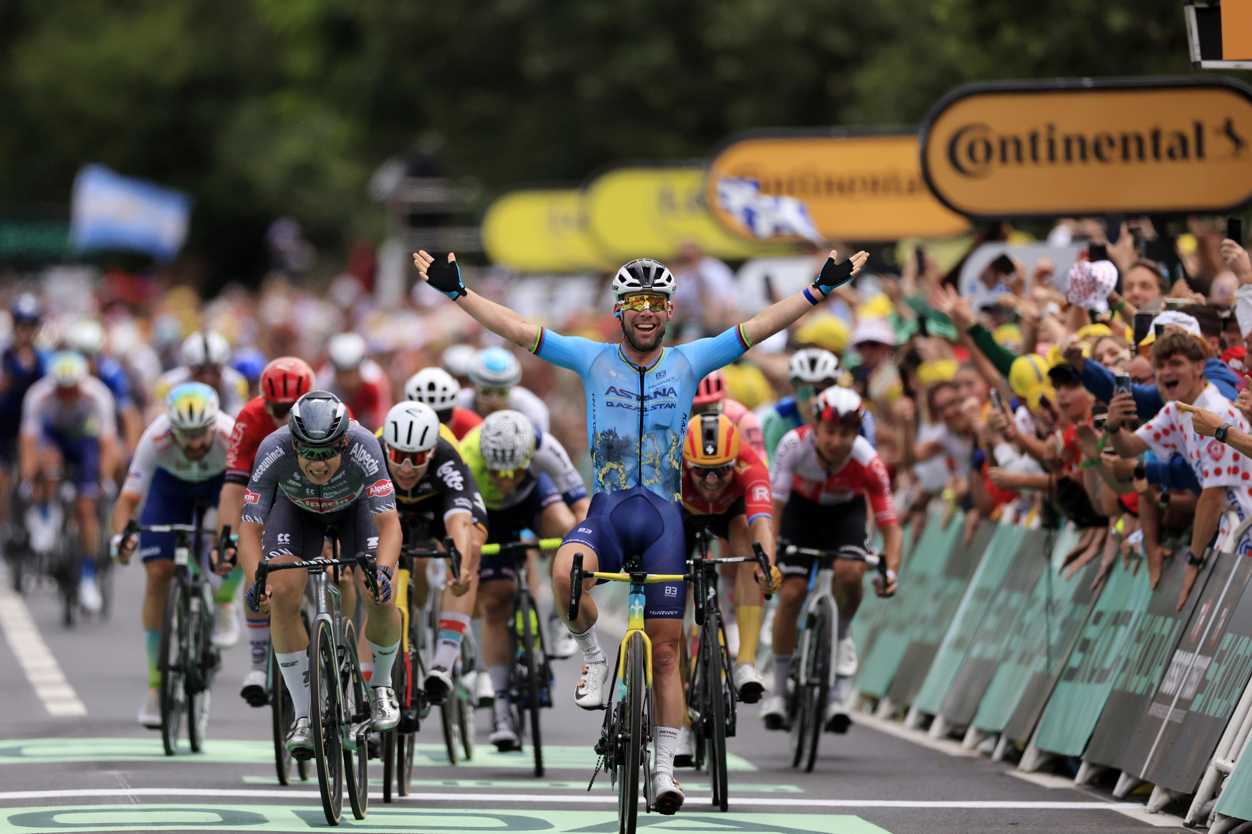 Así quedó la clasificación general del Tour de Francia tras la quinta etapa