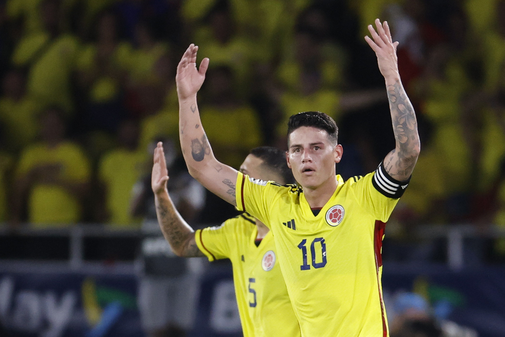 James Rodríguez quiere en la selección a Falcao, Cuadrado y David Ospina