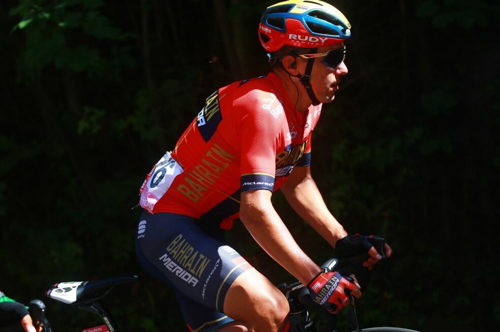 El ciclista italiano Domenico Pozzovivo fue atropellado por un auto mientras entrenaba