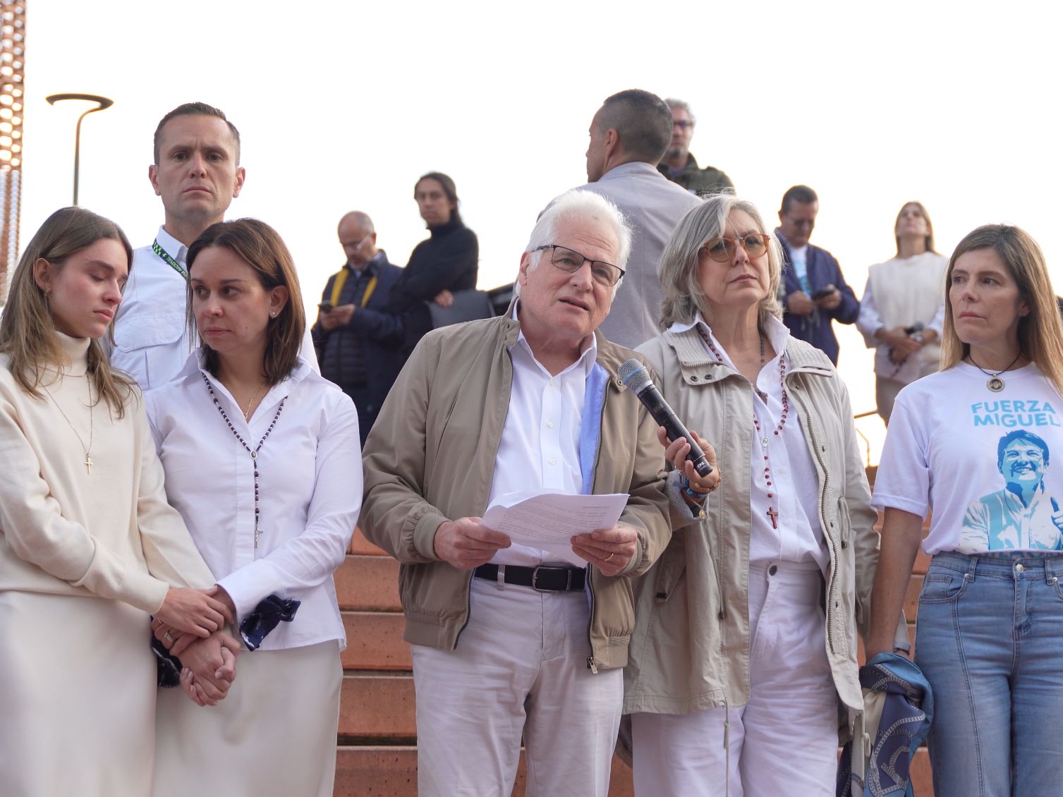 Familia Miguel Uribe María Claudia Tarazona atentado