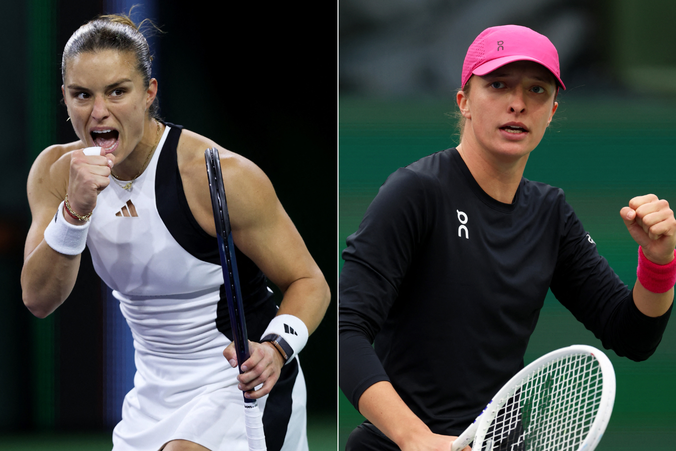 Iga Swiatek y Maria Sakkari se citan en la final de Indian Wells