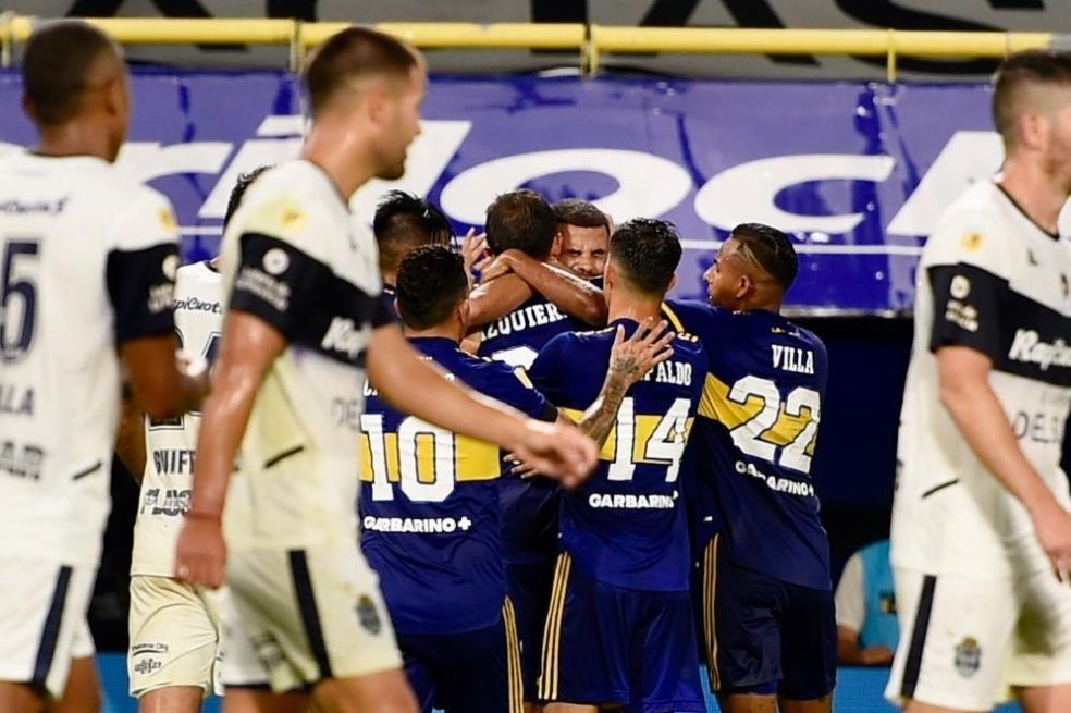 Video: Mire el golazo de Cardona para el empate de Boca Juniors