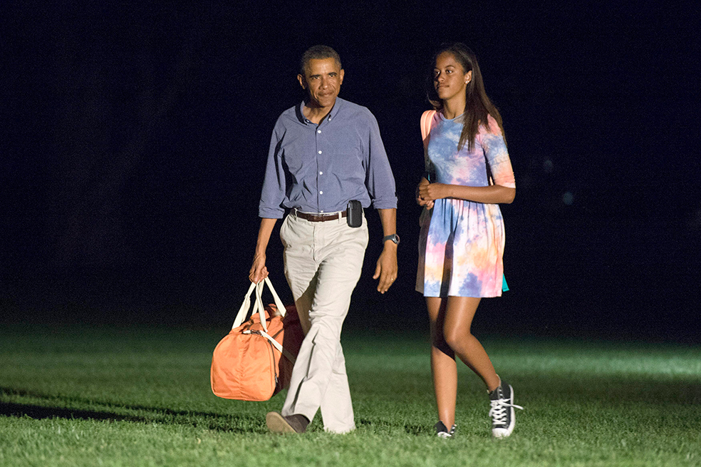 Controversia por filtración de video en el que Malia Obama aparece fumando