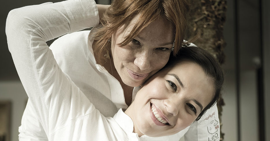 Leonor Espinosa, la chef colombiana, y su hija, trabajan juntas por una causa social