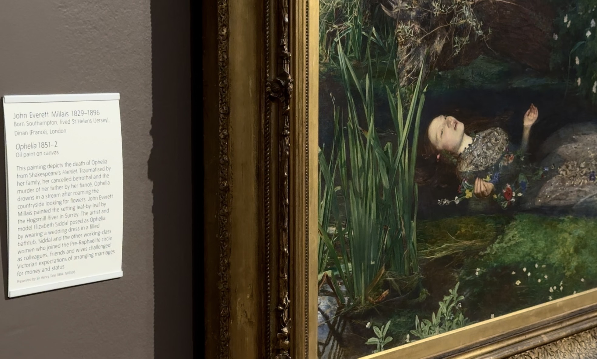 “Ofelia” y la escena de Shakespeare que inspira el nuevo álbum de Taylor Swift