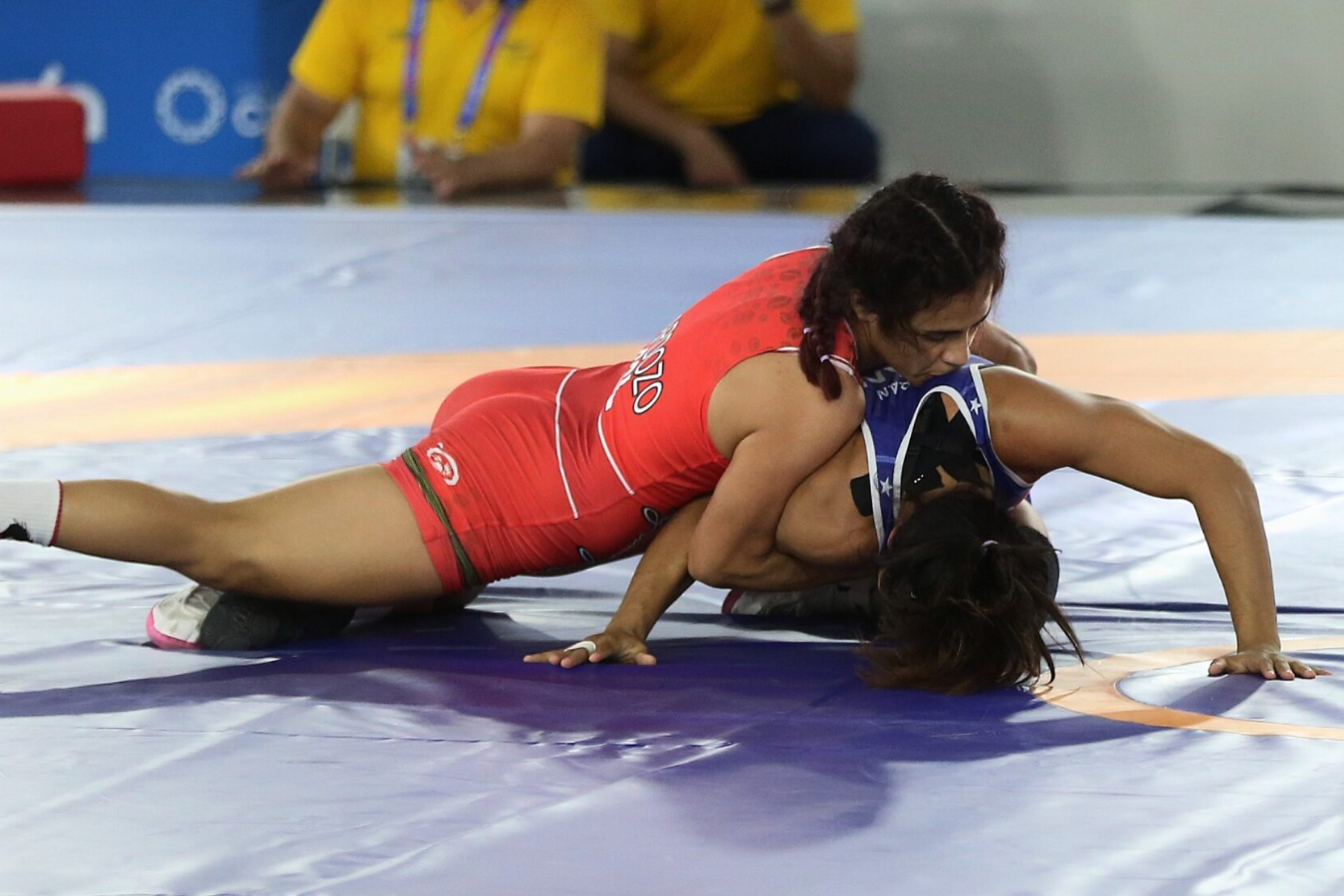 Este jueves se dio la clasificación de la luchadora Alisson Cardozo en los 50 kilogramos.