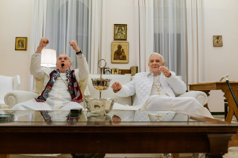“Los dos papas”, “habemus” una historia de contrastes