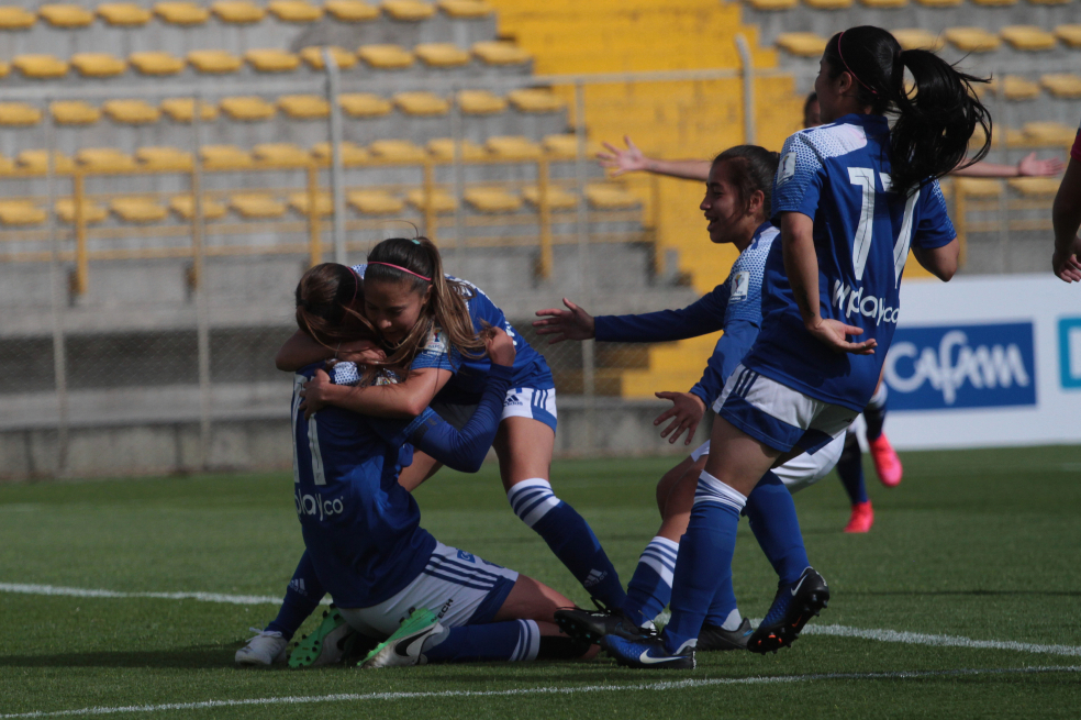 Millonarios vs. Llaneros por la primera fecha de la liga femenina.