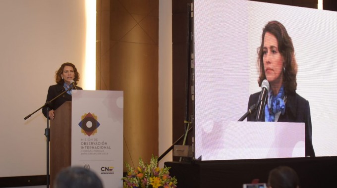 Instalada Misión de Observación Internacional para la Consulta Anticorrupción