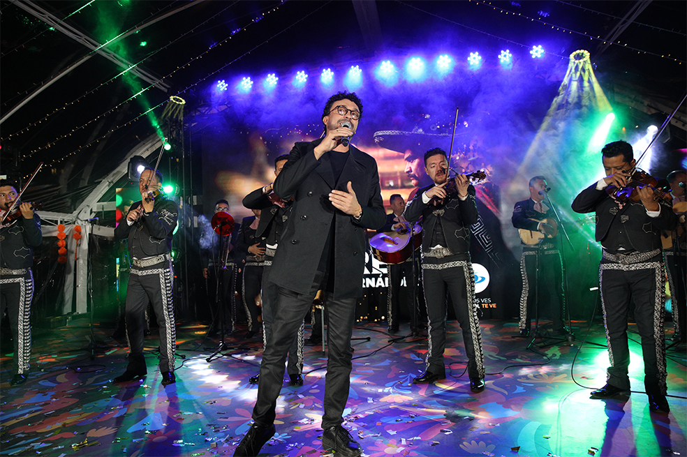 El cantante Andrés Cepeda