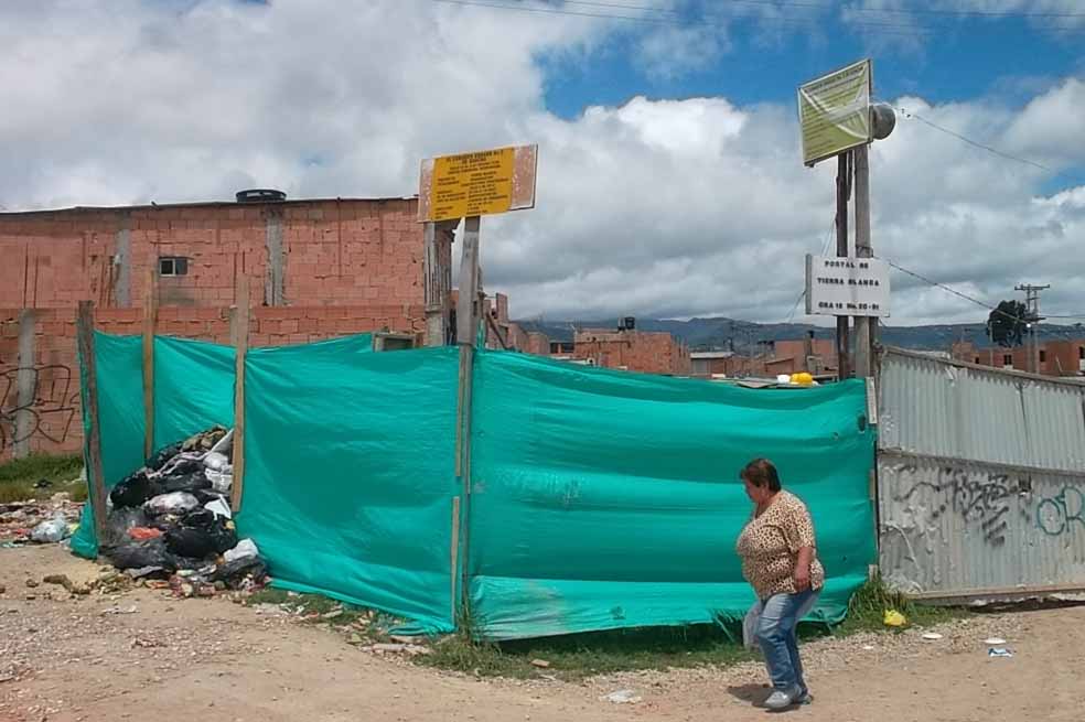 Reclamo por la vivienda en Soacha