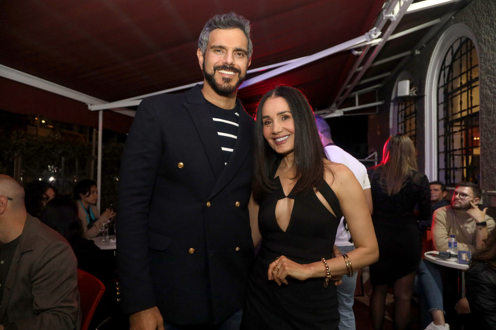 Carlos Leguis y Xilena Aycardi