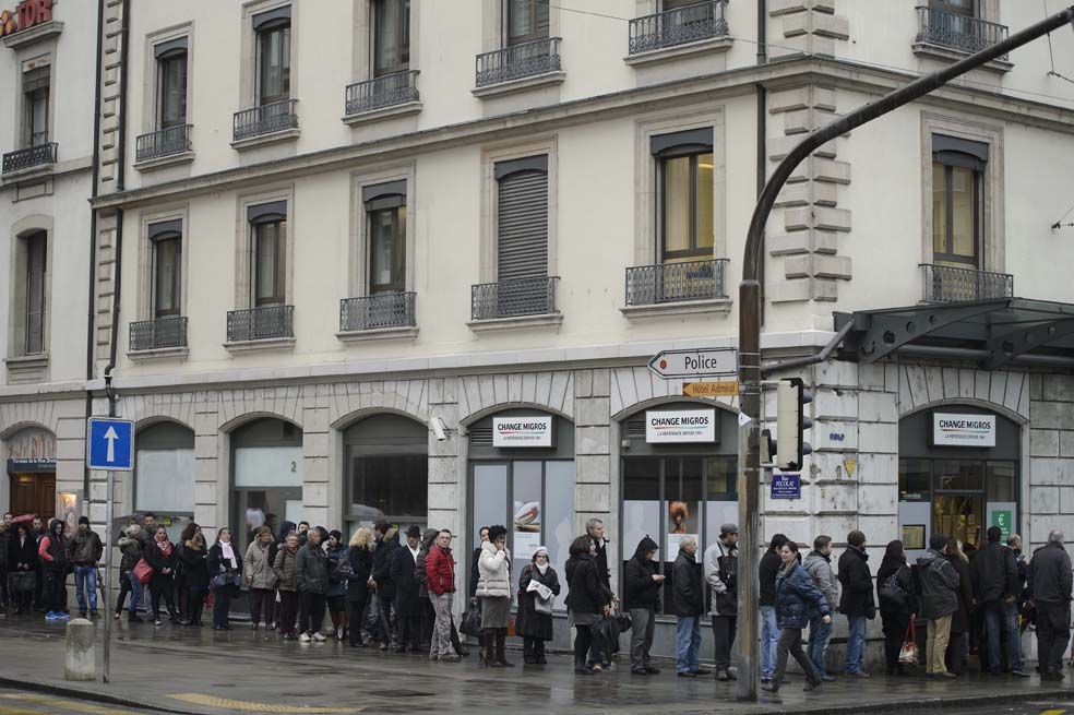Suiza alerta a la Unión Europea