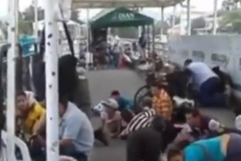 Mujer resultó herida tras tiroteo en el puente Simón Bolívar