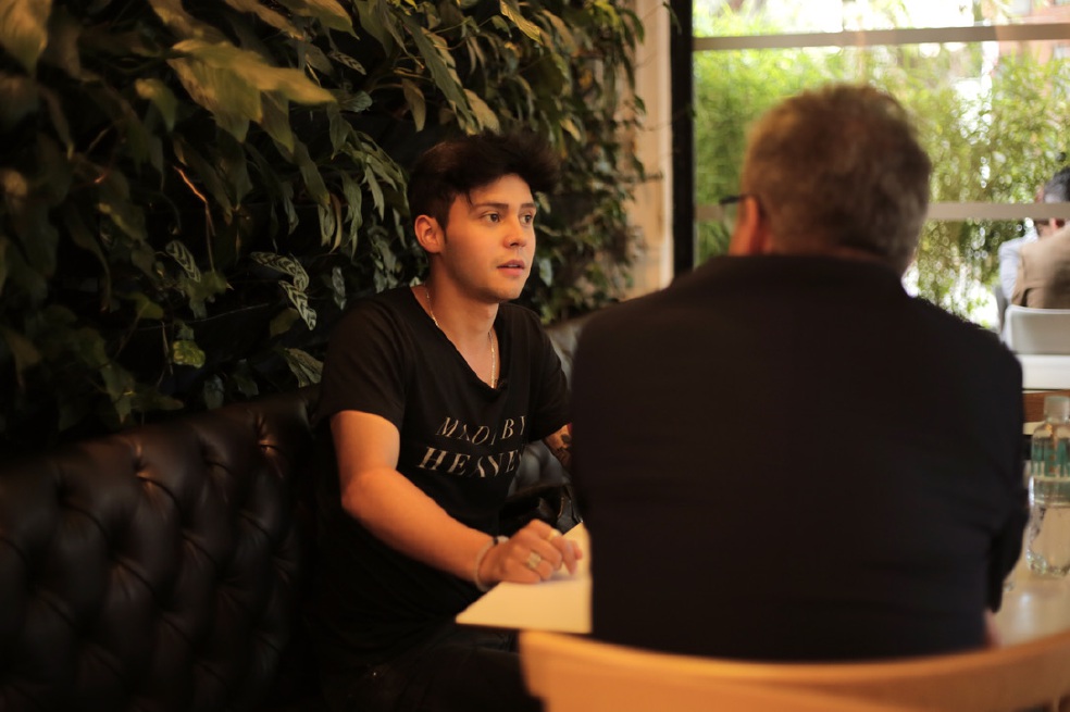 El youtuber Mario Ruiz: «yo pienso positivo»