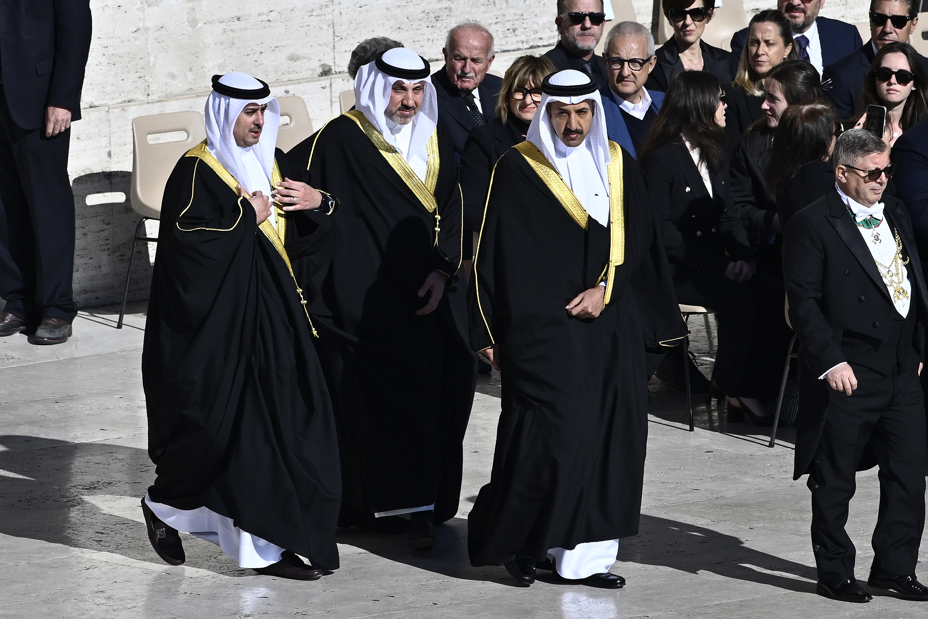 Funeral papa Francisco, asistententes