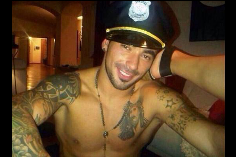 Filtran fotos íntimas de Ezequiel Lavezzi  y su pareja