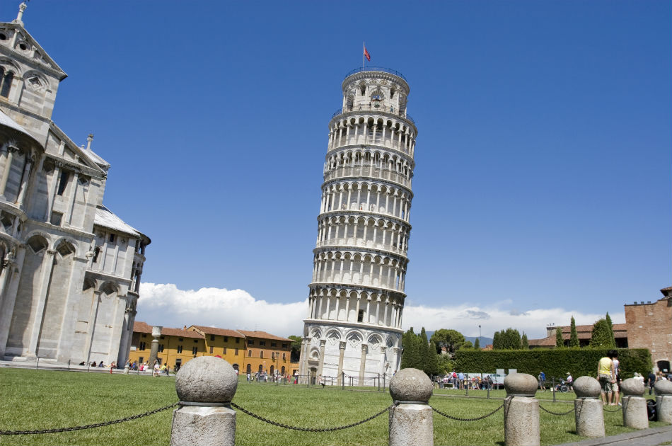 La Torre de Pisa, cada vez menos inclinada