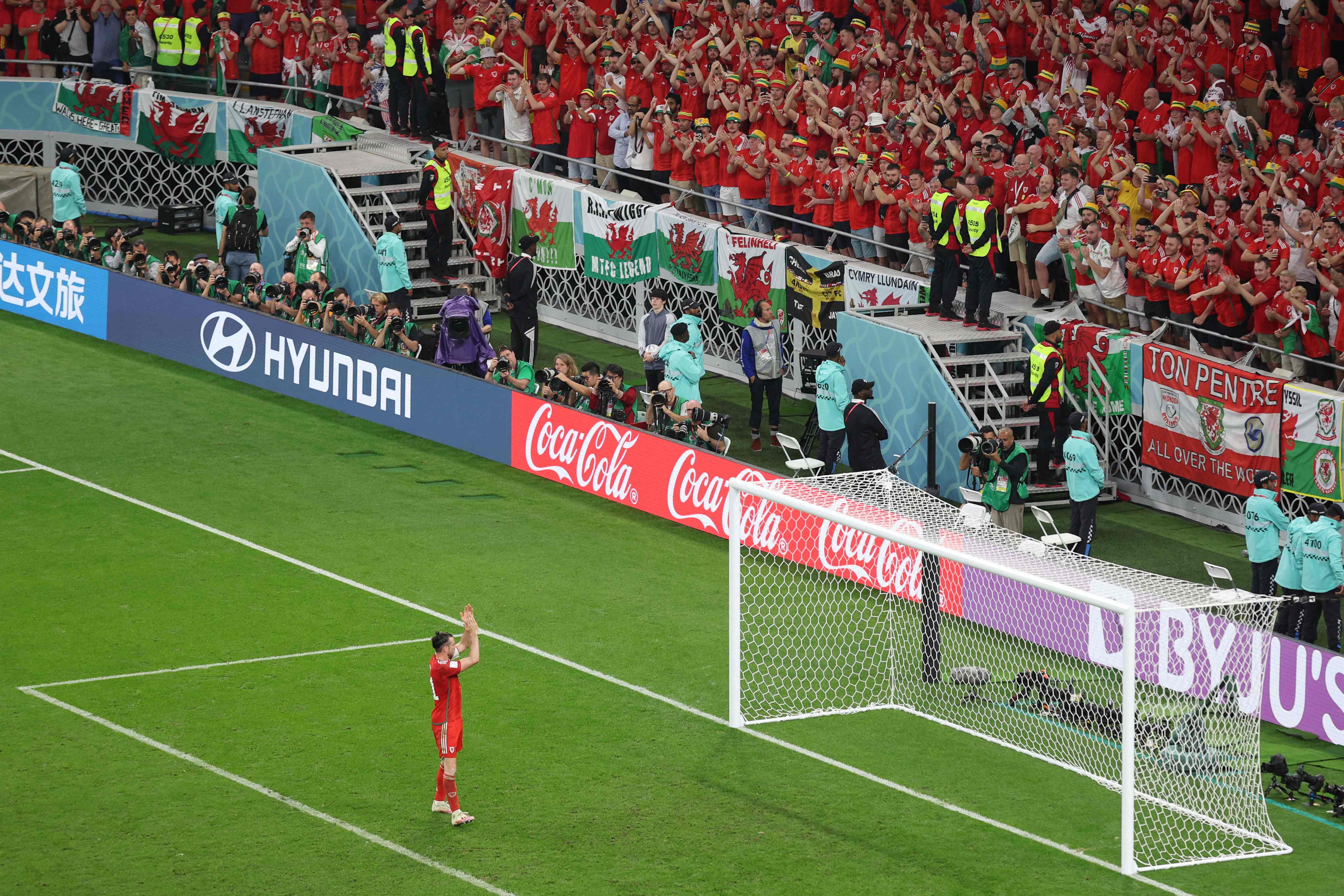 Gareth Bale, así fue su debut en el Mundial de Catar 2022