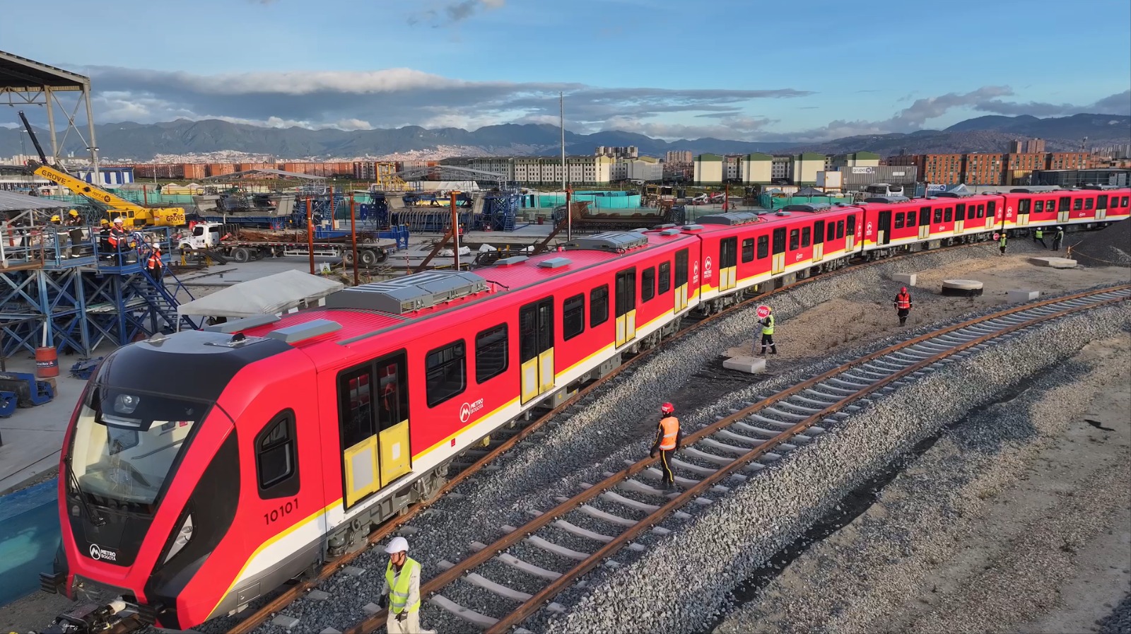 Accidente en China retrasa la entrega de trenes del Metro de Bogotá
