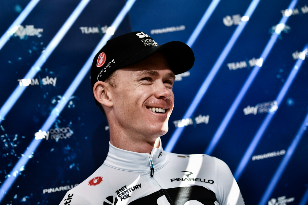 Froome: «Mientras haya una camiseta amarilla del Sky en París, estaré contento»