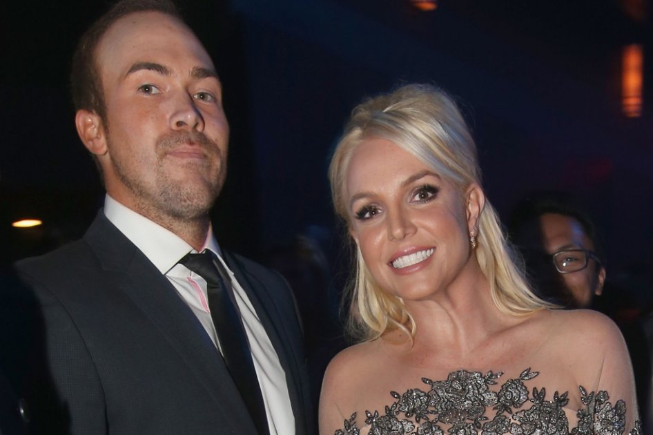 David Lucado y Britney Spears.