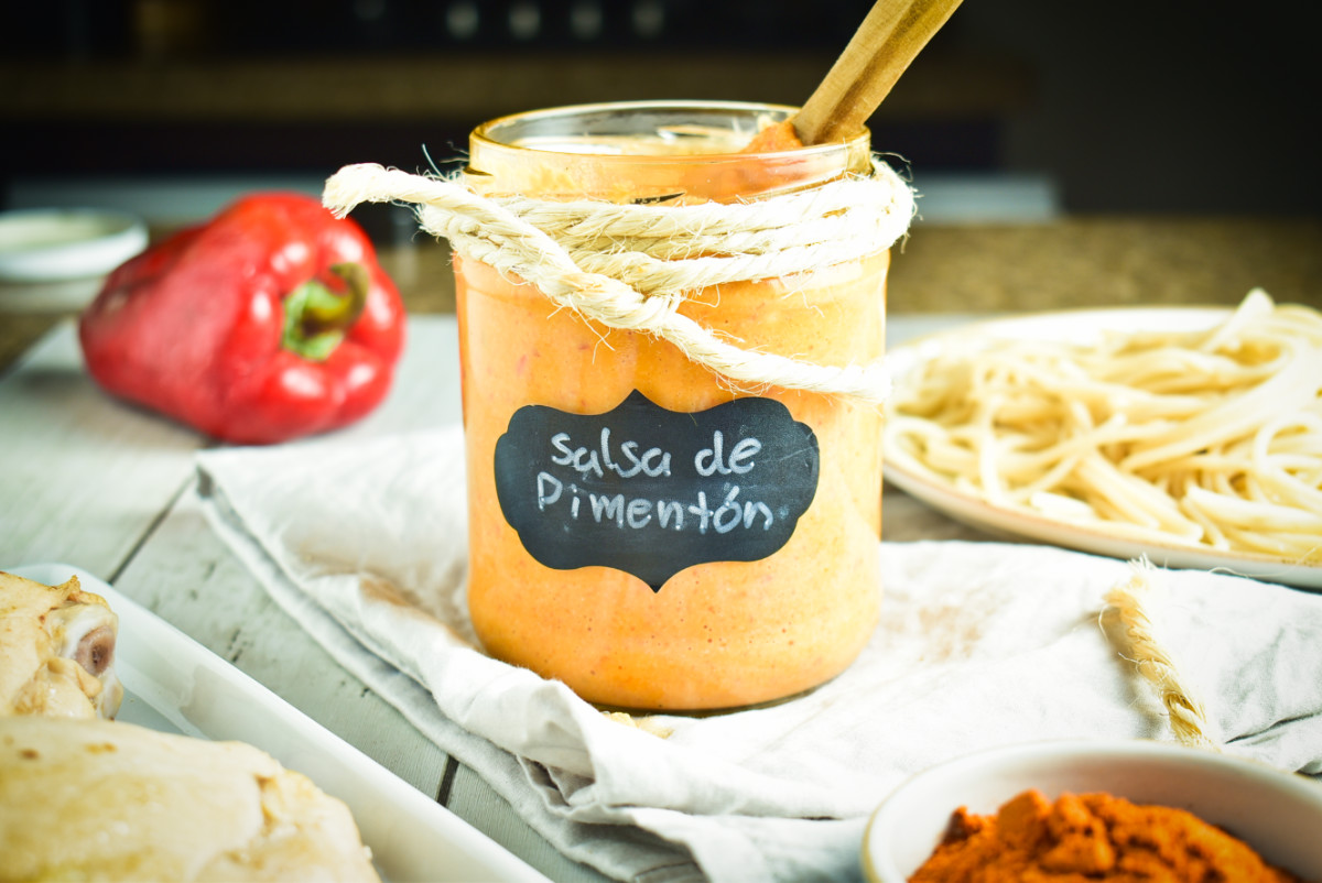 Aquí está la receta de una exquisita y saludable salsa de pimentón