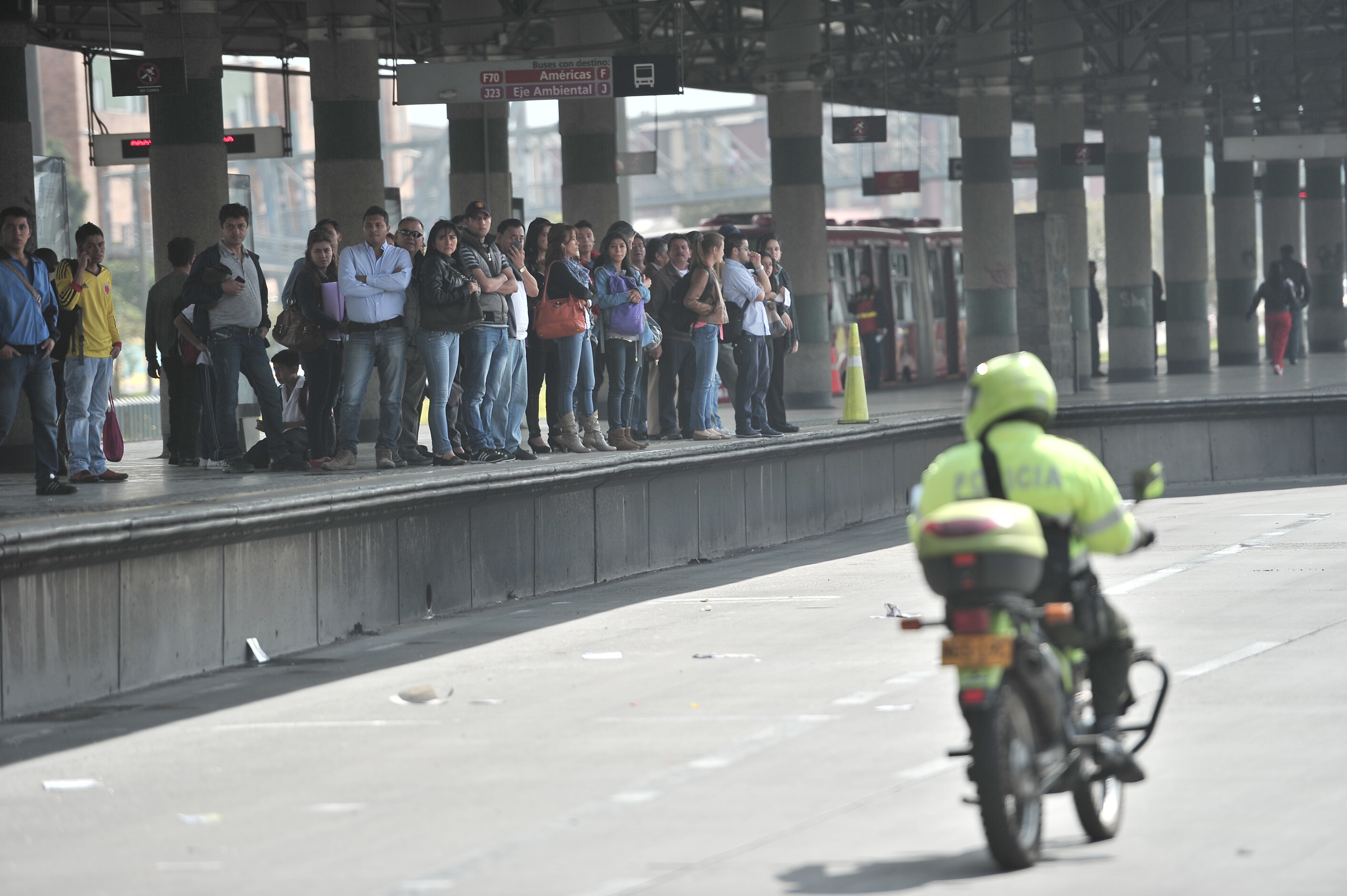 Las siete estaciones de Transmilenio donde está disparado el hurto en Bogotá