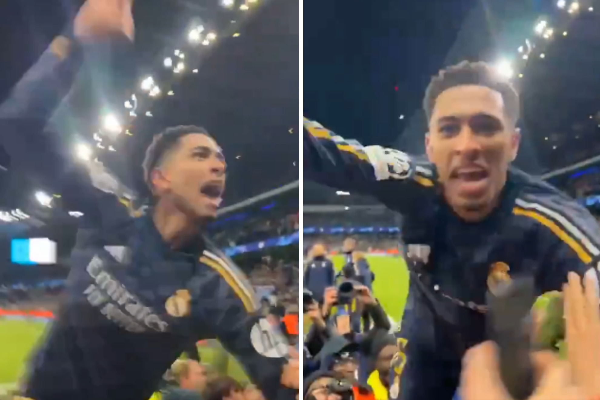 “¡Así gana el Madrid!”, Jude Bellingham celebra cantando en español: video