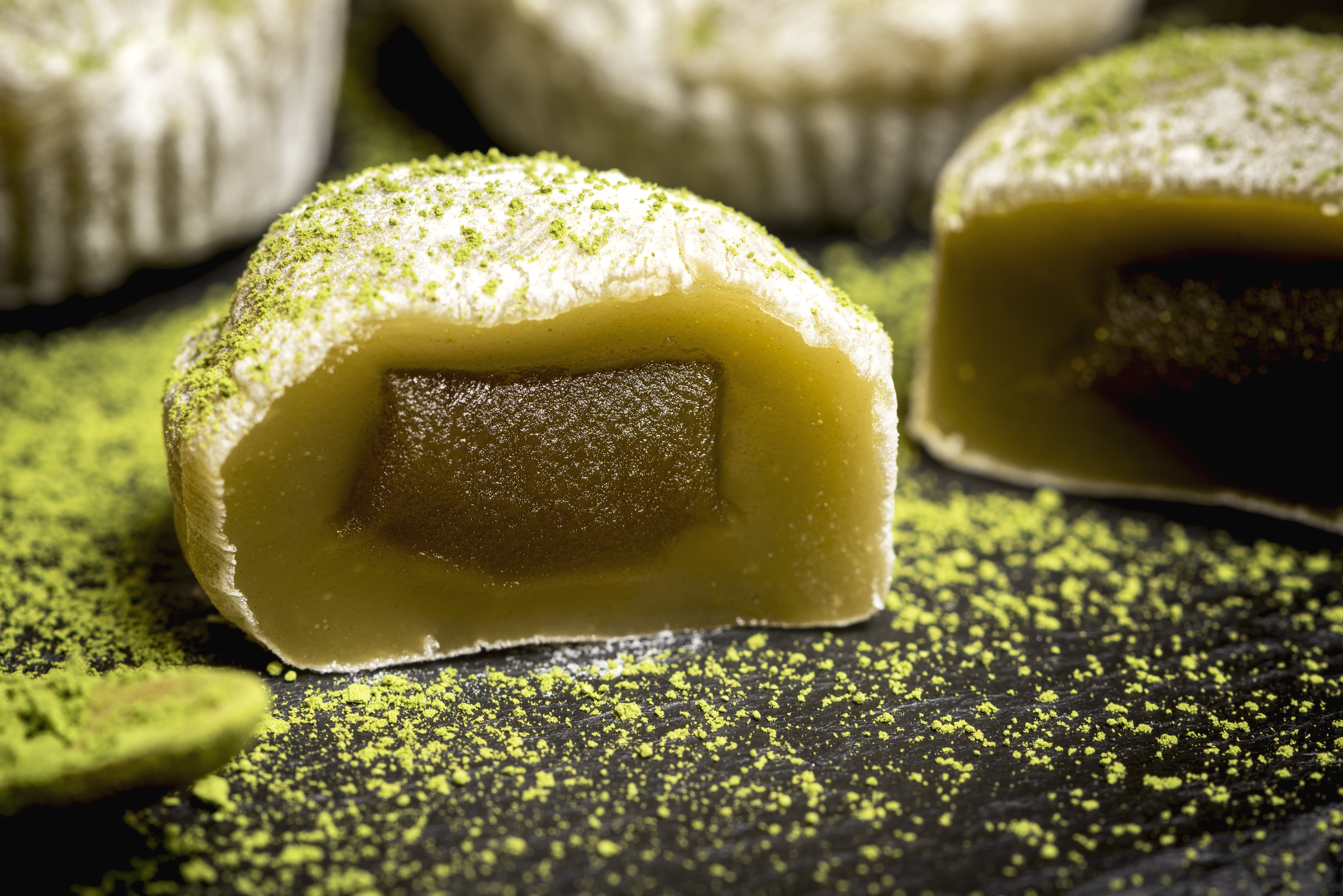 Receta para preparar mochis con sabor a matcha