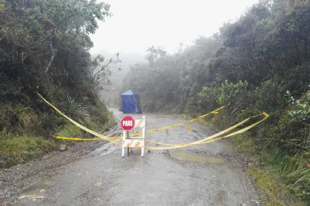 Cerrado el ingreso al Parque Chingaza desde Fómeque y San Juanito