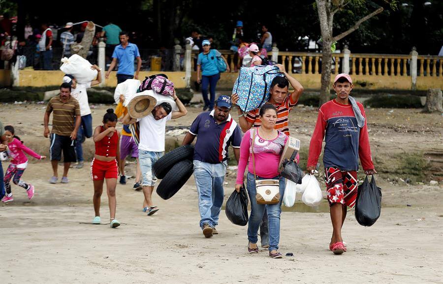 Un refugio médico para venezolanos en Colombia