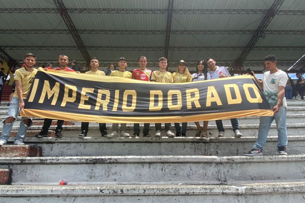 Imperio Dorado está conformado no solo por los aficionados que viven en Rionegro, sino que también hay otros que acompañan al equipo desde que estaba en Itagüí.
