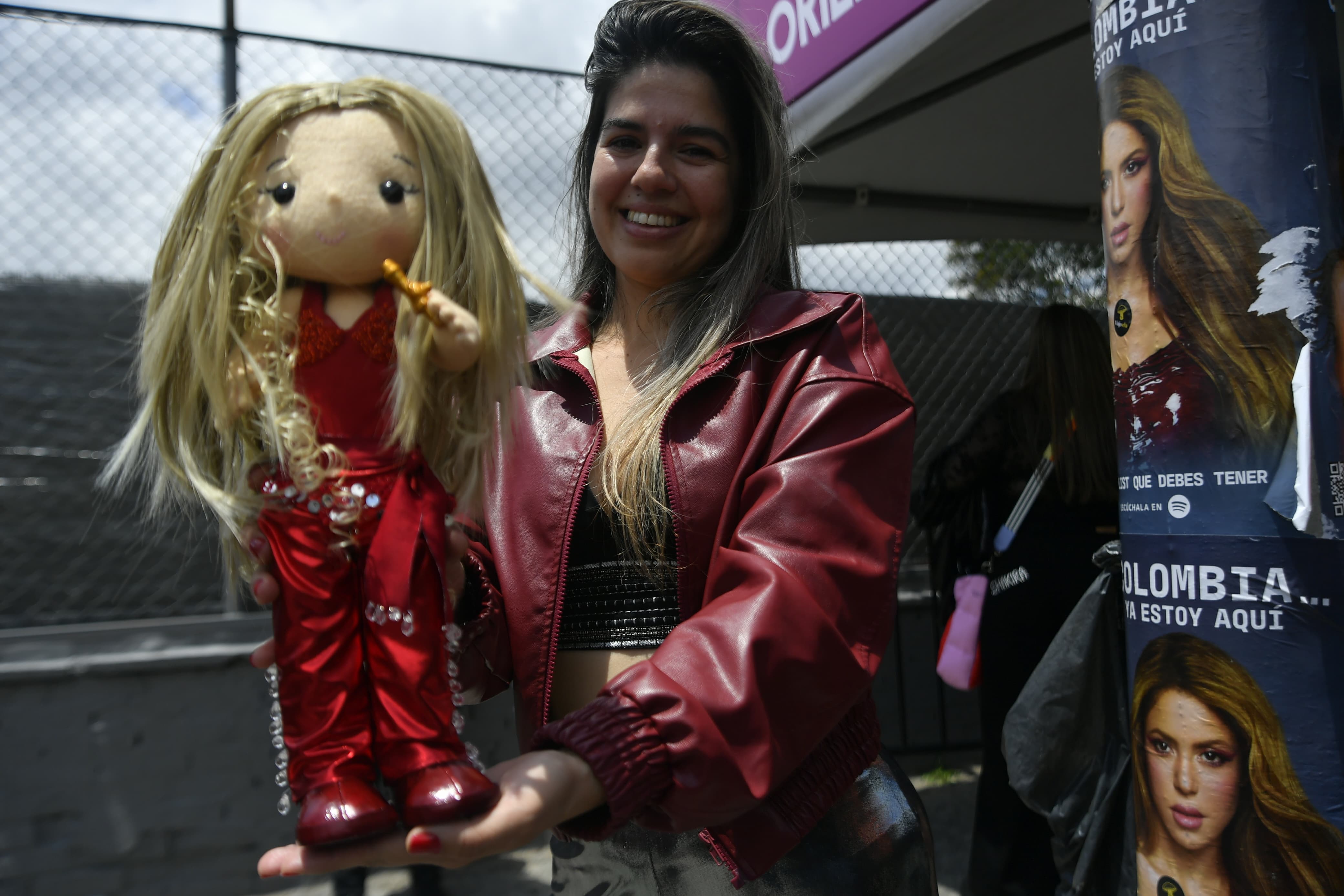 Muñeca alusiva a Shakira.