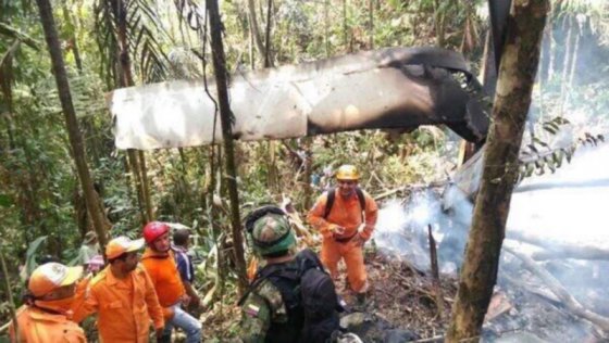 Mueren cuatro policías en accidente de helicóptero antinarcóticos