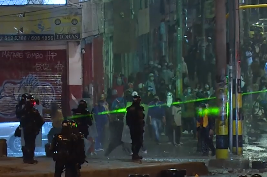 A la cárcel joven señalado de apuñalar a uniformado del Esmad durante protestas