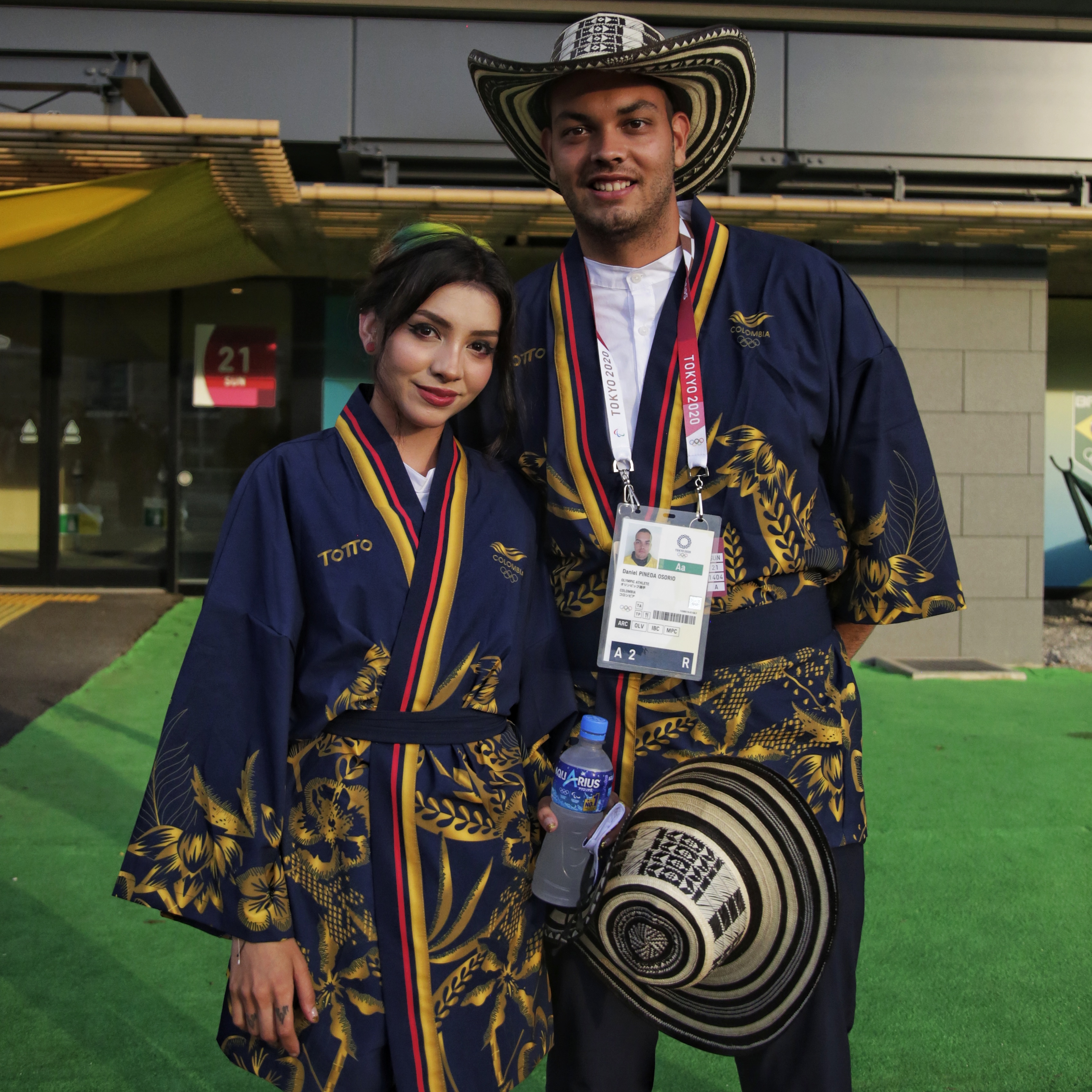 Colombia en la inauguración de los Olímpicos