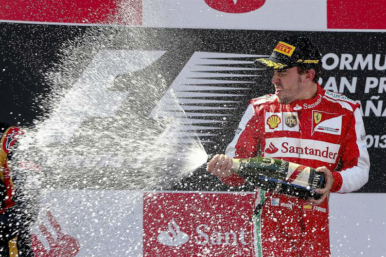 Fernando Alonso ganó el Gran Premio de España