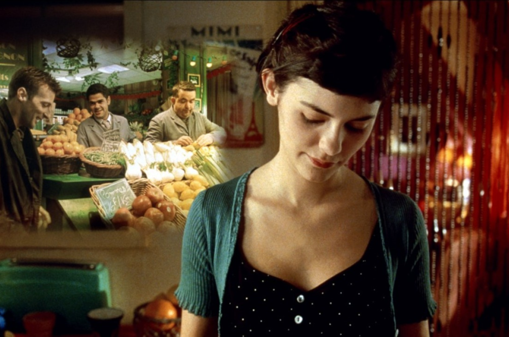 Amélie (Le Fabuleux destin d'Amélie Poulain, 2001) del director Jean-Pierre Jeunet.