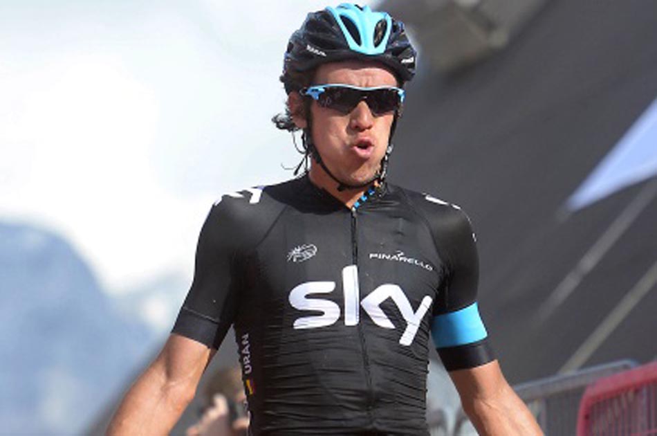 Urán: "el equipo decidirá quién lidere Sky en lo que resta del Giro"