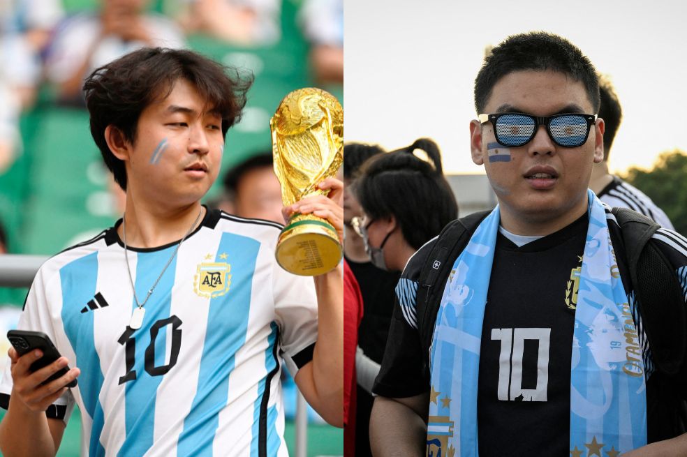 Messi en China.